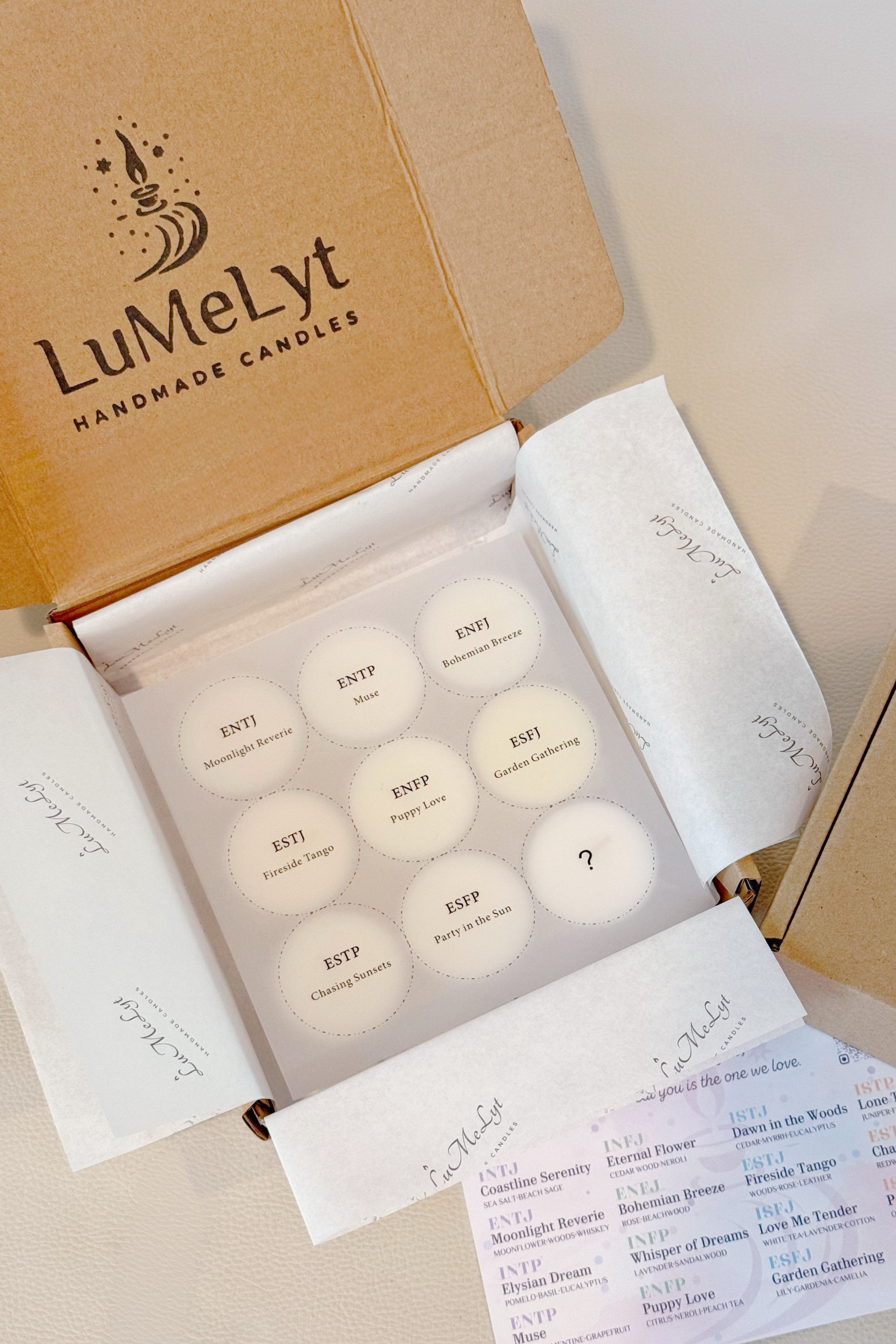 Extrovert Edition Mini Candles Box