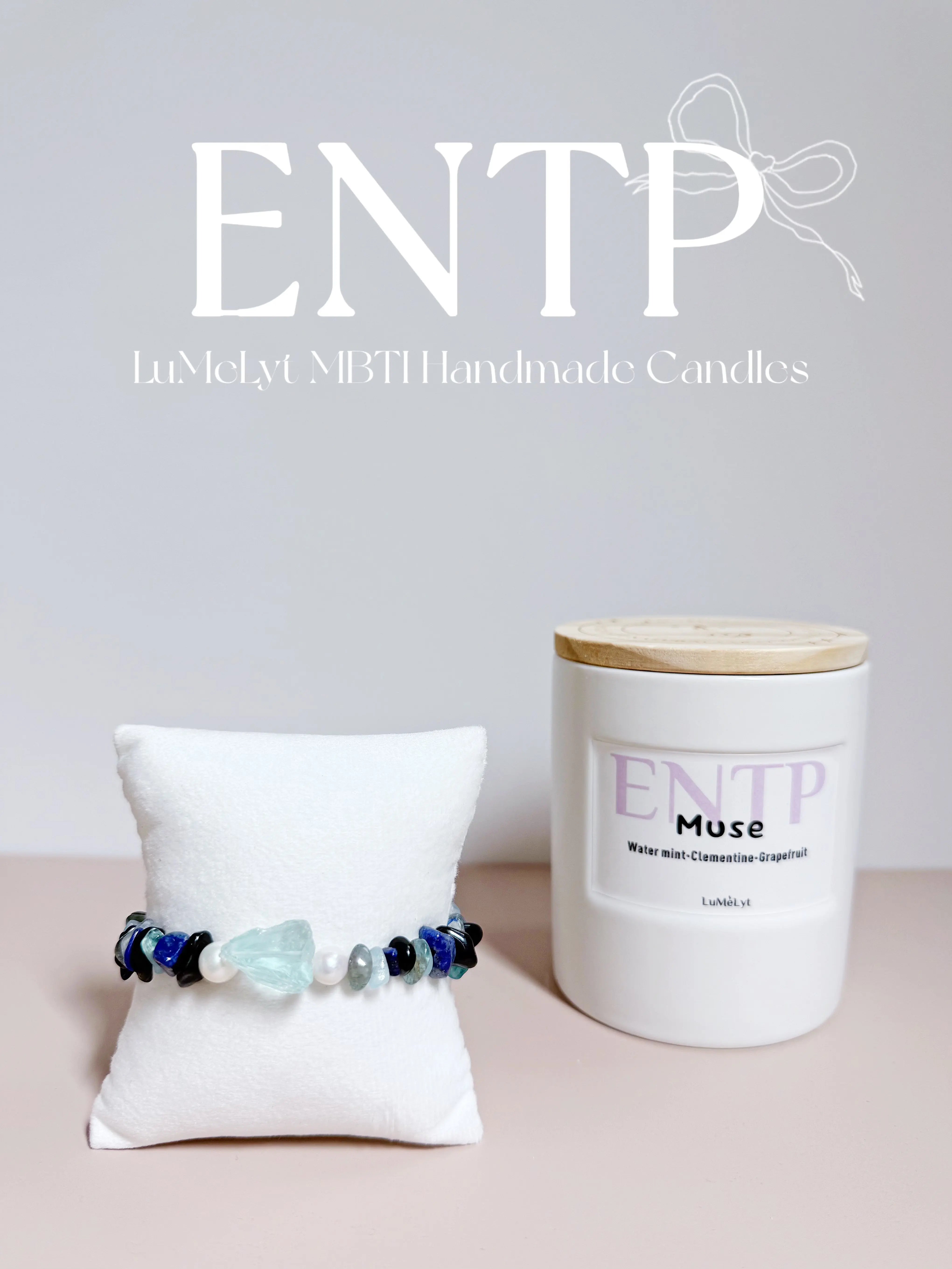 Personalized MBTI Crystal Bracelet LuMeLyt