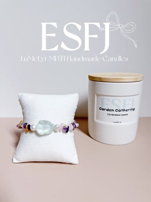 Personalized MBTI Crystal Bracelet LuMeLyt