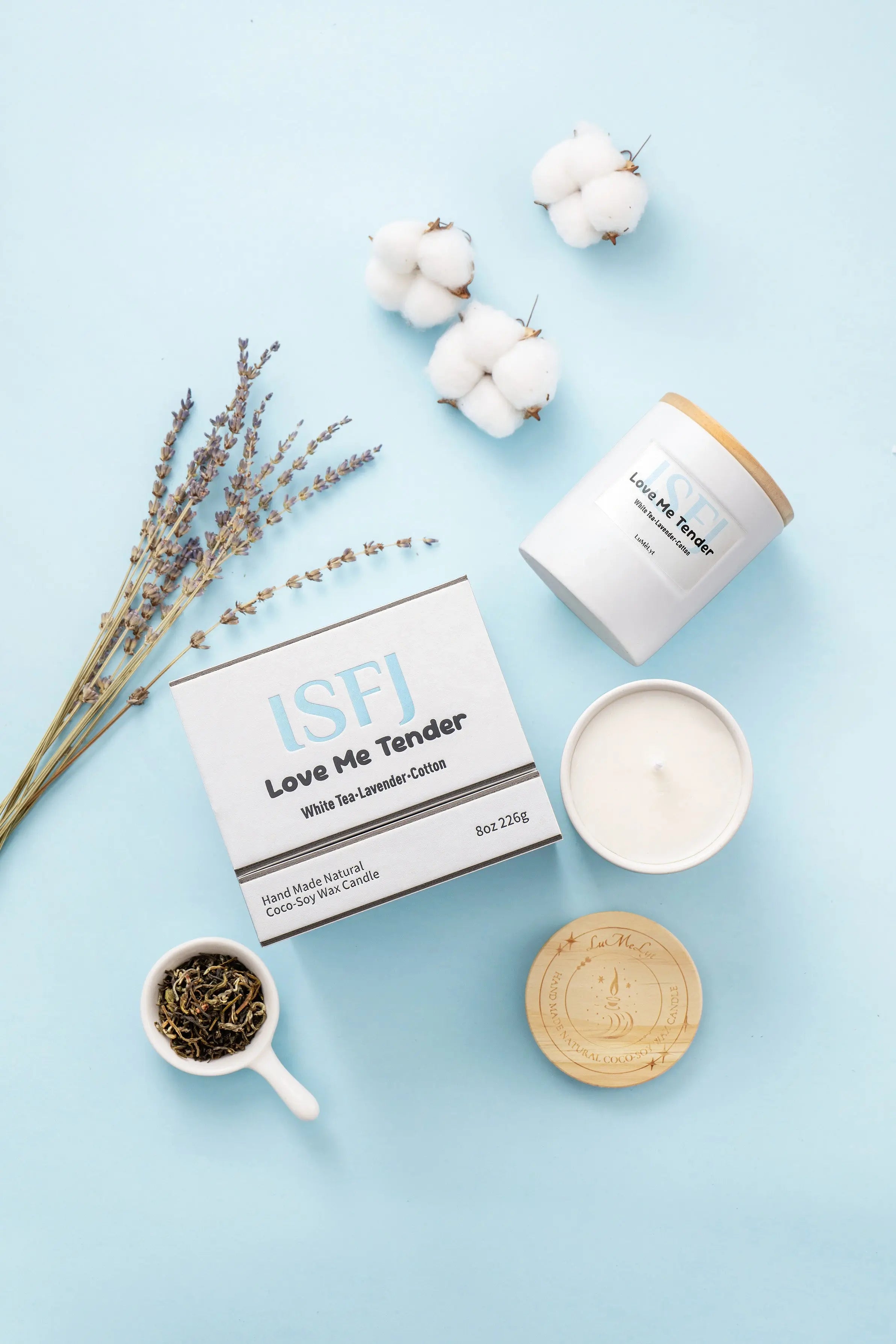 ISFJ scented candle – coconut soy wax, MBTI personality gift