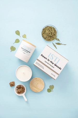 ISTJ scented candle – coconut soy wax, MBTI personality gift